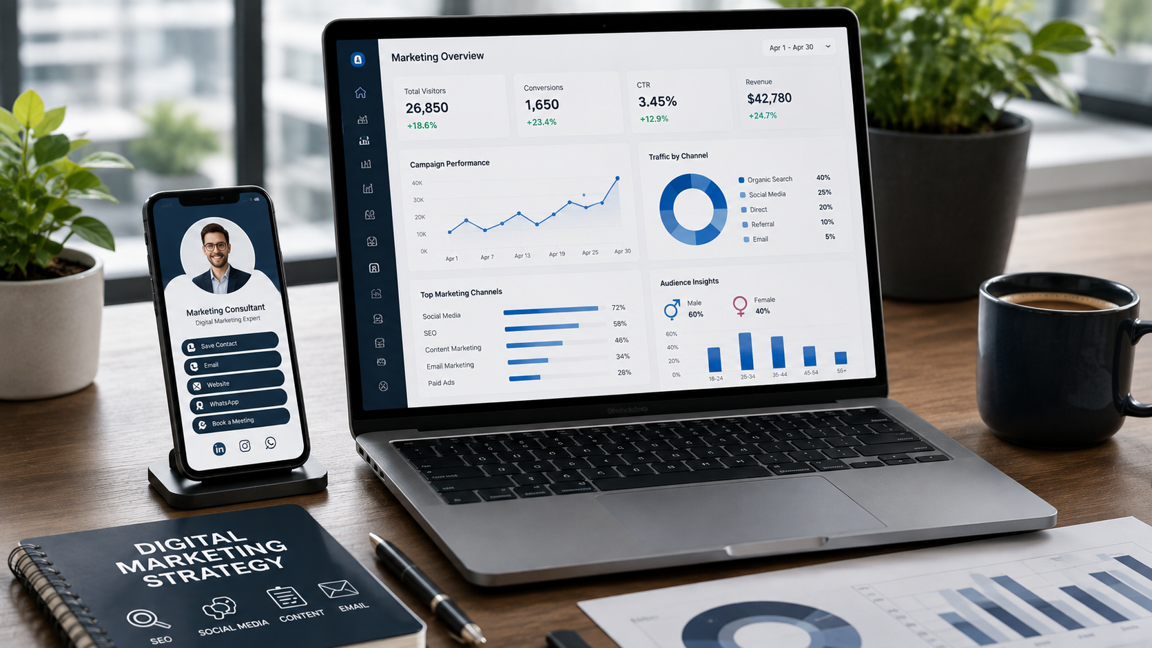 Digital business cards as a modern marketing tool